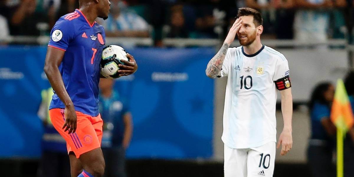 argentina vs colombia copa america brasil 2019
