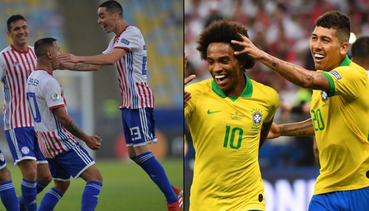 brasil vs paraguay cuartos de final copa america brasil 2019