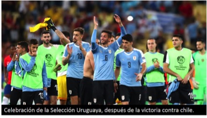uruguay derrota a chile en copa america brasil 2019