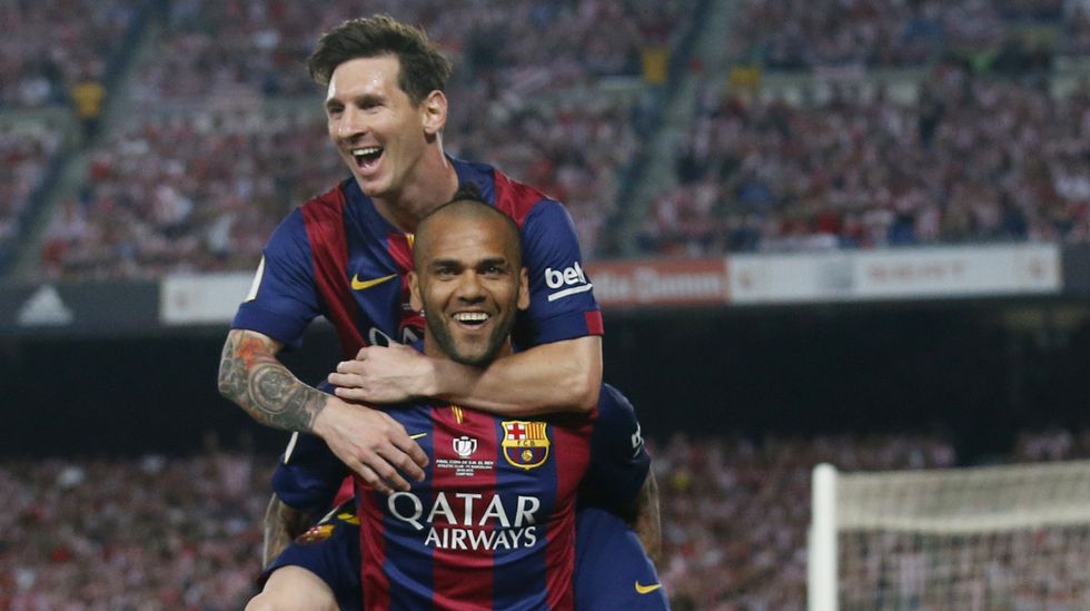 Dani Alves y su enojo con Messi